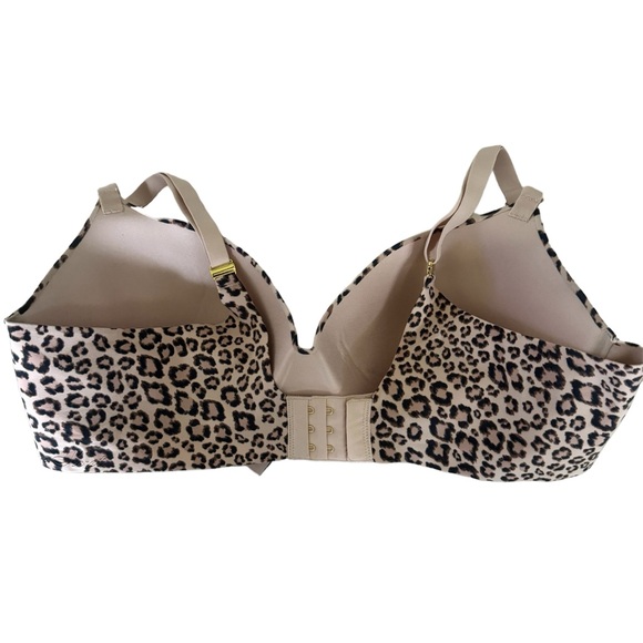 Victoria’s Secret Incredible Lined Demi Leopard Print Bra Size 38D - Picture 4 of 7